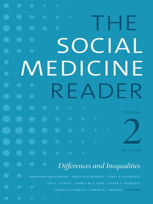 cover image of The Social Medicine Reader, Volume II